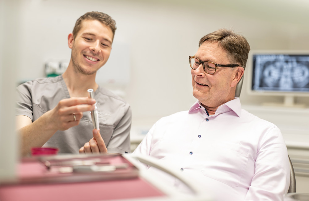 Implantatgetragener Zahnersatz